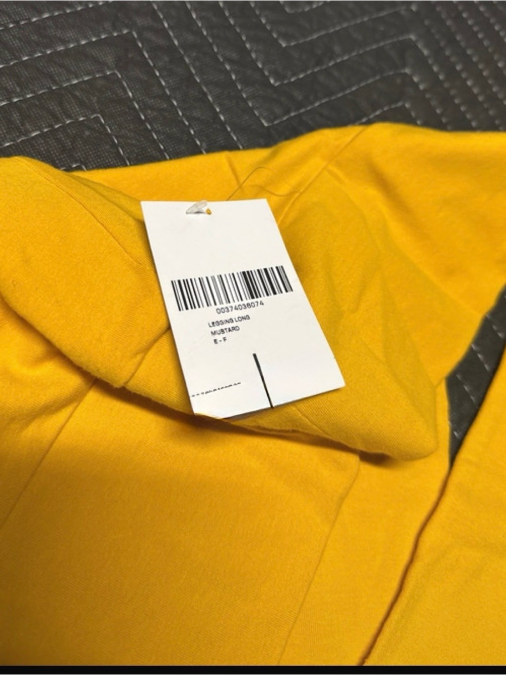 Forever 21 Mustard Yellow leggings cotton - Picture 3 of 4